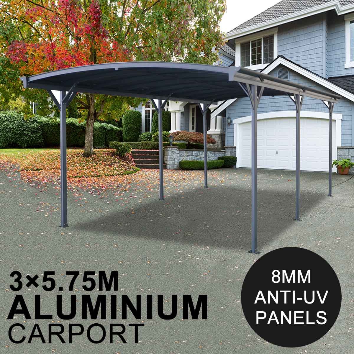 Aluminium Carport  3 x 5 7M Outdoor  Canopy  Car Port  