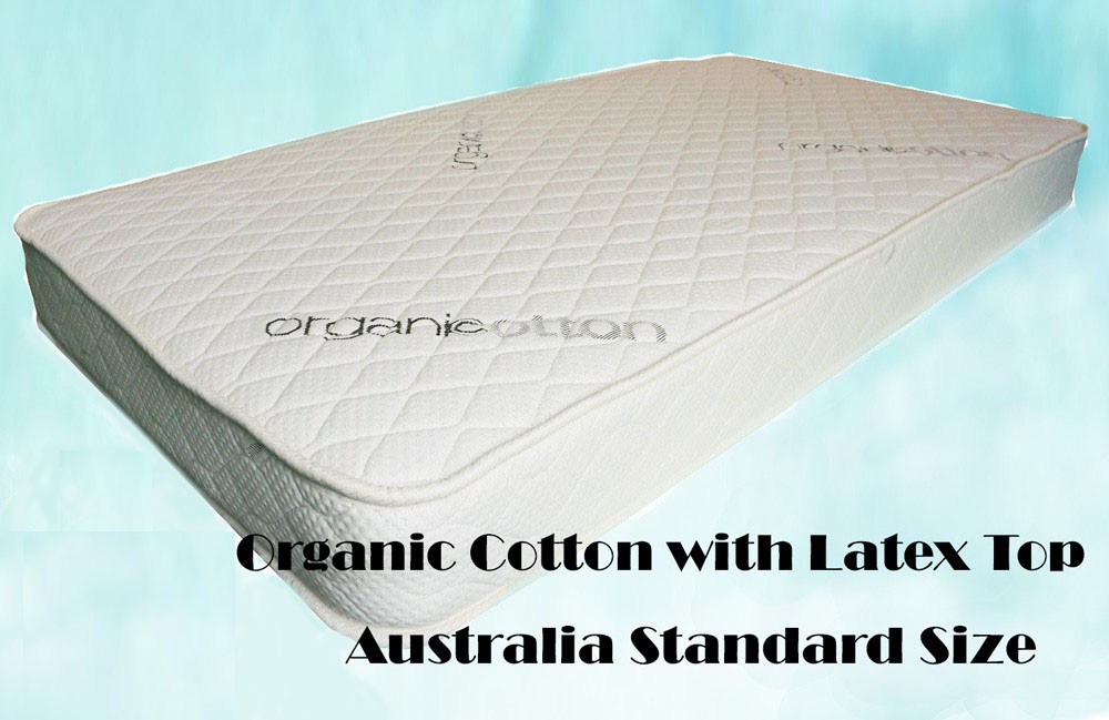 organic latex cot mattress