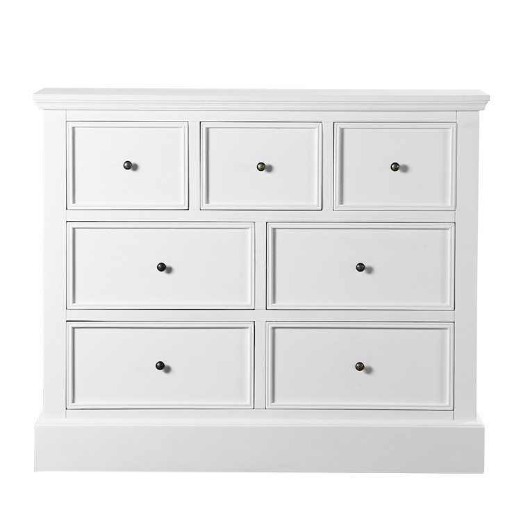 white tallboy drawers