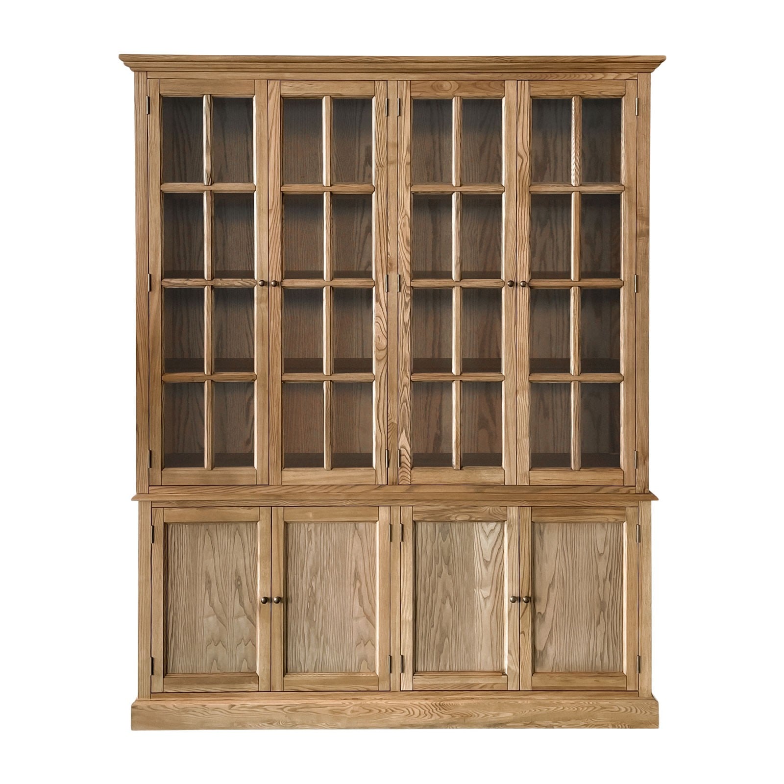 Shop French Provincial Hamptons Open Library Bookcase with Ladder in ...