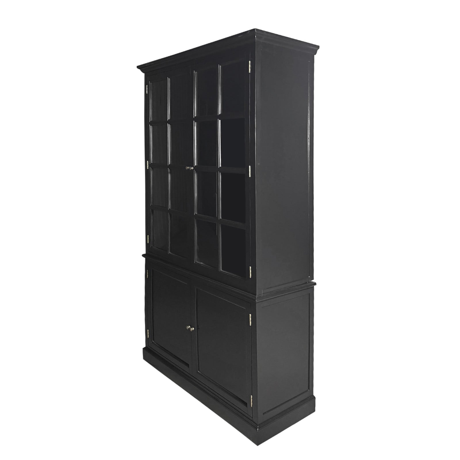 Shop French Provincial Hamptons Open Library Bookcase with Ladder in ...