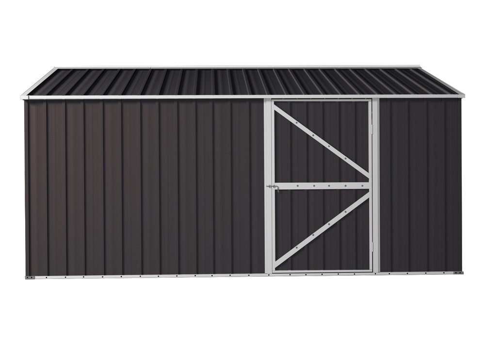 Garage Shed Workshop 3.5m x 5.1m x 2.3m with Double Barn 