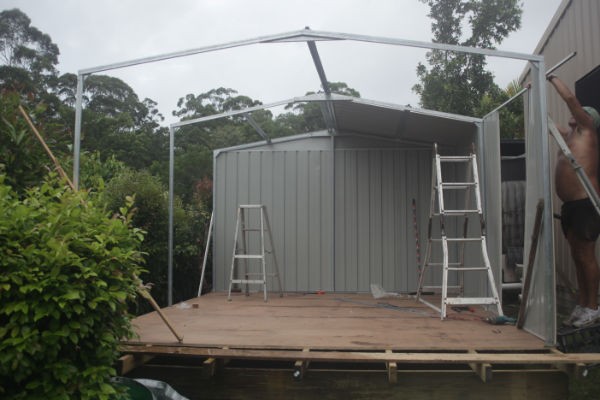Home / Garden Shed 3.5m x 4.35m x 2.3m Workshop (Extra High)