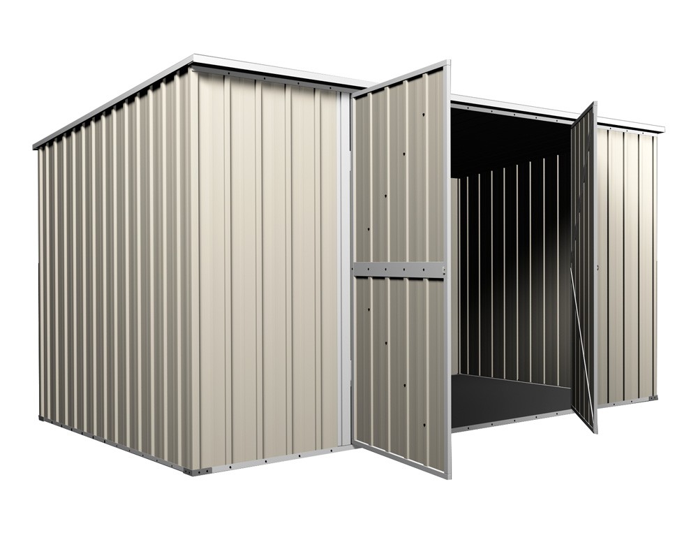 Garden Shed 3.5m x 1.7m x 1.9m Flat Roof - Wholesales Direct
